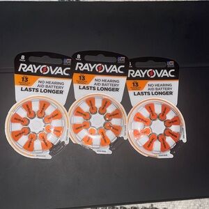 Rayovac Hearing Air Battery(3)